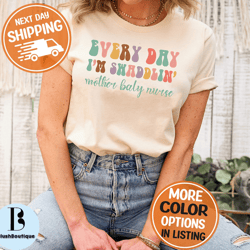 swaddle specialist labor and delivery shirt, nicu nurse shirt, mother baby unit shirt, postpartum nurse shirt, nursery n