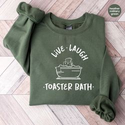 dark humor sweatshirt, funny long sleeve tshirts, gift for her, sarcastic girls outfit, toaster bath hoodies and sweater