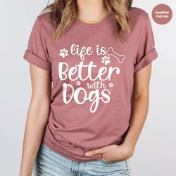 dog memorial gifts, bereavement graphic tees, pet loss clothes, dog owner tshirt, gifts for dog mama,women vneck shirts,