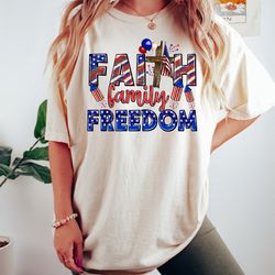 patriotic christian us flag faith family freedom liberty tshirt,4th of july shirt,america shirt,patriotic family shirts,
