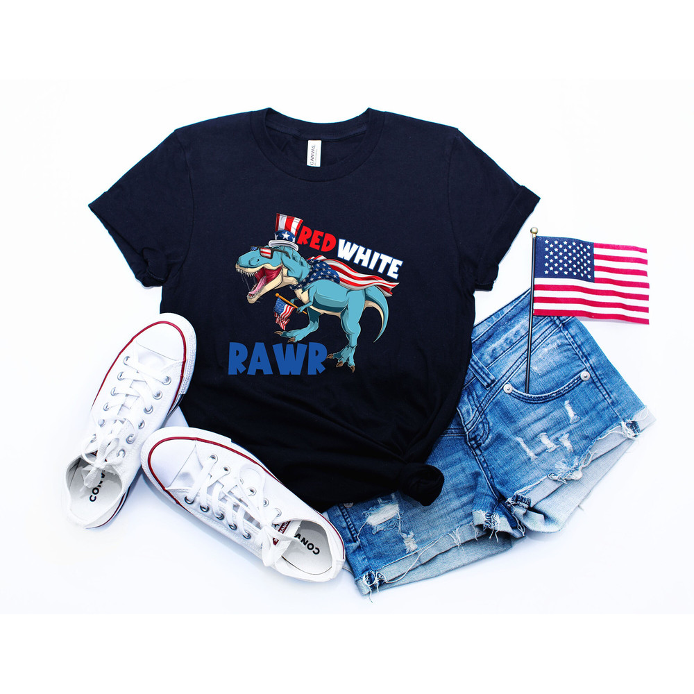 Red White Rawr Shirt, Family 4th Of July Tee, Toddler 4th of july Shirt, Fourth Of July Shirt, Patriotic shirt, 4th Of July Shirt, 4th july.jpg