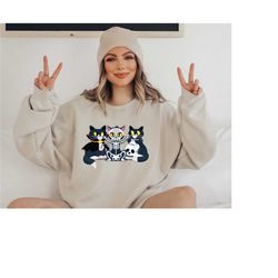 skeleton and cat sweatshirt, cat lover gifts for women, cat xray hoodies, cute cat shirt, black cat shirt cat lady shirt