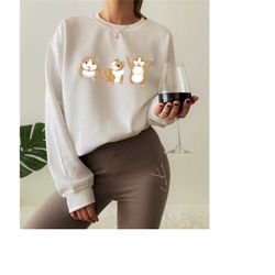 guinea pig sweatshirt, animal lover shirt, cute guinea pig lover shirt, pet owner hoodie, gift for pet lover, fall seaso