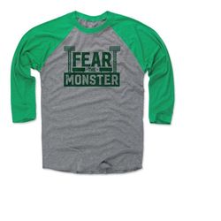 boston men's baseball t-shirt - massachusetts lifestyle fenway park green monster