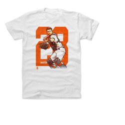 buster posey men's cotton t-shirt - san francisco baseball buster posey sketch o