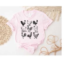 chickens tshirt,farm life shirt,funny animal tee,chicken lover shirt,farmer gift shirt,thanksgiving shirt,chicken girl t