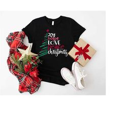 joy hope love peace christmas tshirt,christmas tree shirt,womens christmas tshirt,gift for christmas,christian xmas shir