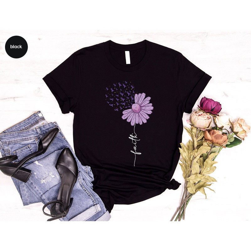 Pancreatic Cancer Shirt, Pancreatic Cancer Awareness, Pancreatic Cancer Survivor Gift, Pancreatic Cancer Warrior Gift, Cancer Support Shirt.jpg