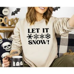 winter long sleeve tshirt, funny christmas crewneck sweatshirt, snow hoodies, merry christmas gift, christmas party hood