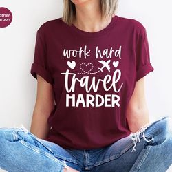 world adventurer shirt, travel shirt, weekend getaway tees, airplane t shirt, friends trip shirt, friends vacation shirt