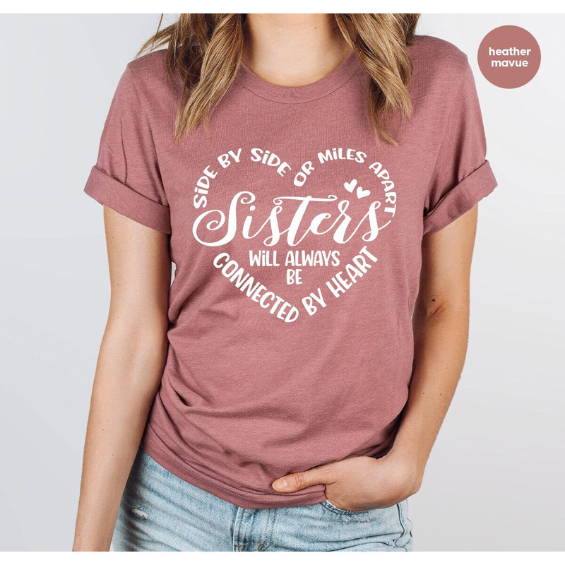 Big Sister Shirt, Matching Sister T-Shirt, Sister Graphic Tees, Gift for Sister, Sister Gift, Sisters Outfit, Family Shirt, Big Sister Gift.jpg