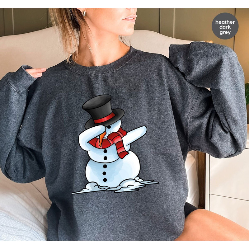 Christmas Sweatshirt, Snowman Shirts, Christmas Party Long Sleeve Shirts, Xmas Hoodies, Christmas Gifts, Winter Clothing, Holiday Sweatshirt.jpg