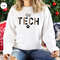 Cool Vet Tech Long Sleeve Shirt, Cute Vet Nurse Sweatshirt, Paw Print Graphic Tees, Veterinarian Hoodies and Sweaters, Vet Technician Tshirt.jpg