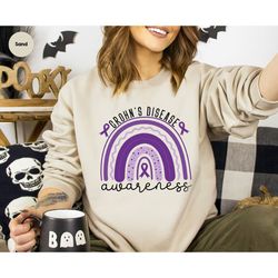 crohns disease hoodies, crohns survivor gift, crohns warrior crewneck sweatshirt, crohns awareness outfit, chronic illne