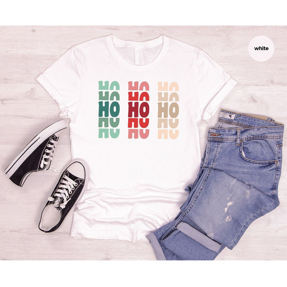 Cute Christmas Shirts, Merry Christmas Gifts, Matching Family T Shirts, Holiday TShirt, Winter Clothing, Xmas Party Outfit, Gift for Her.jpg