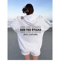 mental health matters sweatshirt, women's mental health awareness shirt, positive hoodie, anxiety shirt, adhd shirt, the