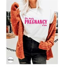 in my pregnancy era sweatshirt, trendy pregnancy announcement shirt, funny maternity tshirt, new mom gift, baby shower g