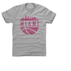 miami men's cotton t-shirt - florida lifestyle miami city ball