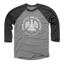 louisiana men's baseball t-shirt - louisiana lifestyle louisiana seal wht