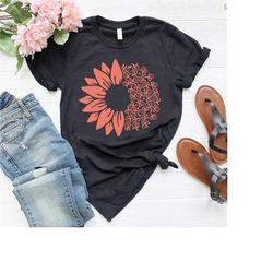 sunflower uterine cancer tshirt,peach ribbon shirt,endometrial cancer tee,cancer gift for women,cancer warrior,uterine c
