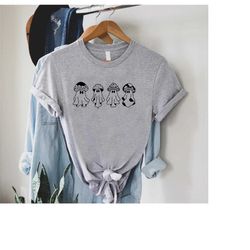 funny shirt for women,cute mushroom tshirt,fungus shirt,botanical shirt,plant lover tee,nature lover shirt,gift for her,