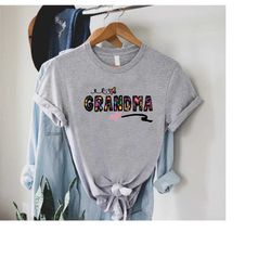 cute grandma shirt,colorful grandma shirt,gift for grandmother,cool grandma tee,mothers day gift,grandma gift tee,new gr