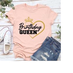 birthday queen shirt,birthday gift,girls birthday shirt,birthday party shirt,mom birthday gift,women birthday queen tee,