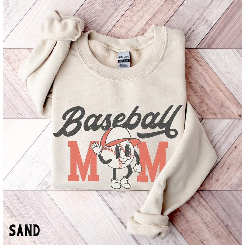 Retro Baseball Mama Sweatshirt, Cute Baseball Mom Crewneck, Baseball Sweater, Gift for Little League Mom, Baseball Lover Gifts.jpg