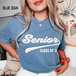 senior 2024 shirt, comfort colorsr 2024 senior class tee, class of 2024 tshirt, senior 2024 gift, class of 2024 senior g