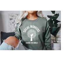 trendy social worker sweatshirt, retro social work shirt, social worker hoodie, msw lsw tee, cute sw tshirts, gift for s