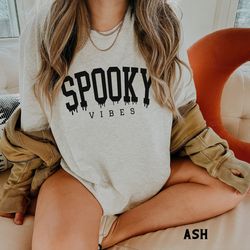 halloween shirt, spooky vibes shirt, vintage halloween tee, spooky season shirt, witch shirt, retro fall shirts, hallowe