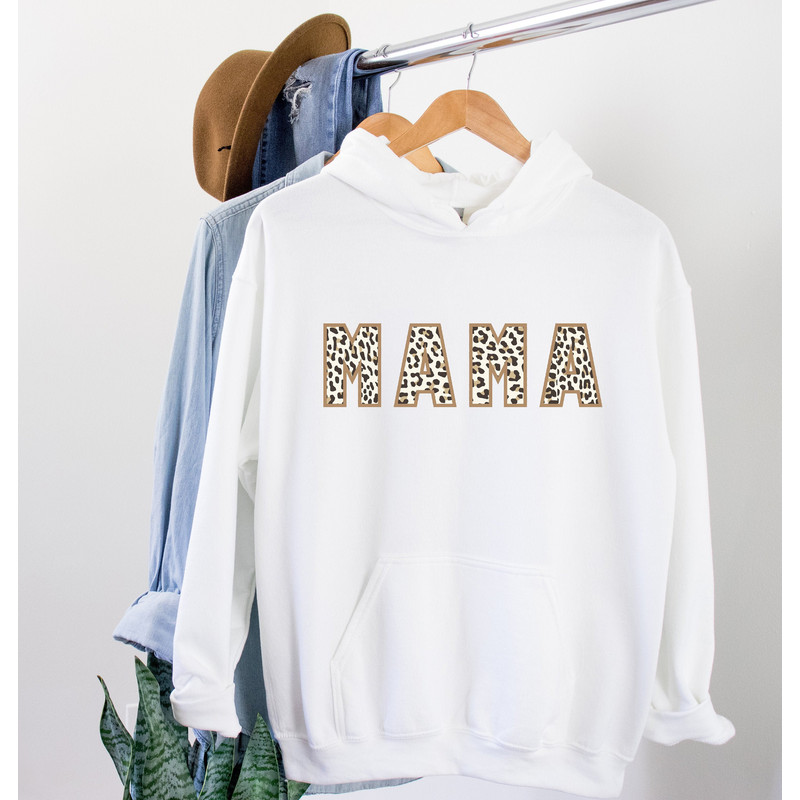 Leopard Mama Hooded Sweatshirt, Mama Hoodie, Leopard Mom Hoodie, Mom Life Sweatshirt, Spring Hoodie, Gift for Mom 1.jpg