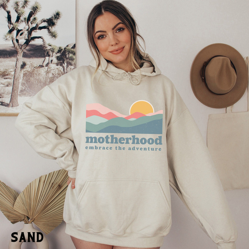 Mama Sweatshirt, Mom Hoodie, Motherhood Crewneck Sweater, Gift for Mom, New Mama Gift, Baby Gift, Pregnancy Announcement, Gift for Mom 1.jpg