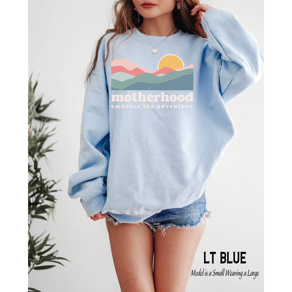 Mama Sweatshirt, Mom Hoodie, Motherhood Crewneck Sweater, Gift for Mom, New Mama Gift, Baby Gift, Pregnancy Announcement, Gift for Mom.jpg