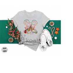 christmas shirt, mickey shirt,disneyworld shirt,disney christmas shirt,mickey ears shirt,disneyland crewneck,disney trip