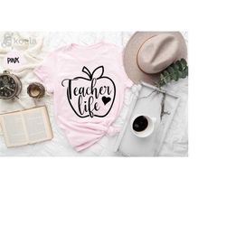 back to school shirt, teacher shirt, gift for teacher, teacher gifts, teacher appreciation, teacher life shirt, teacher