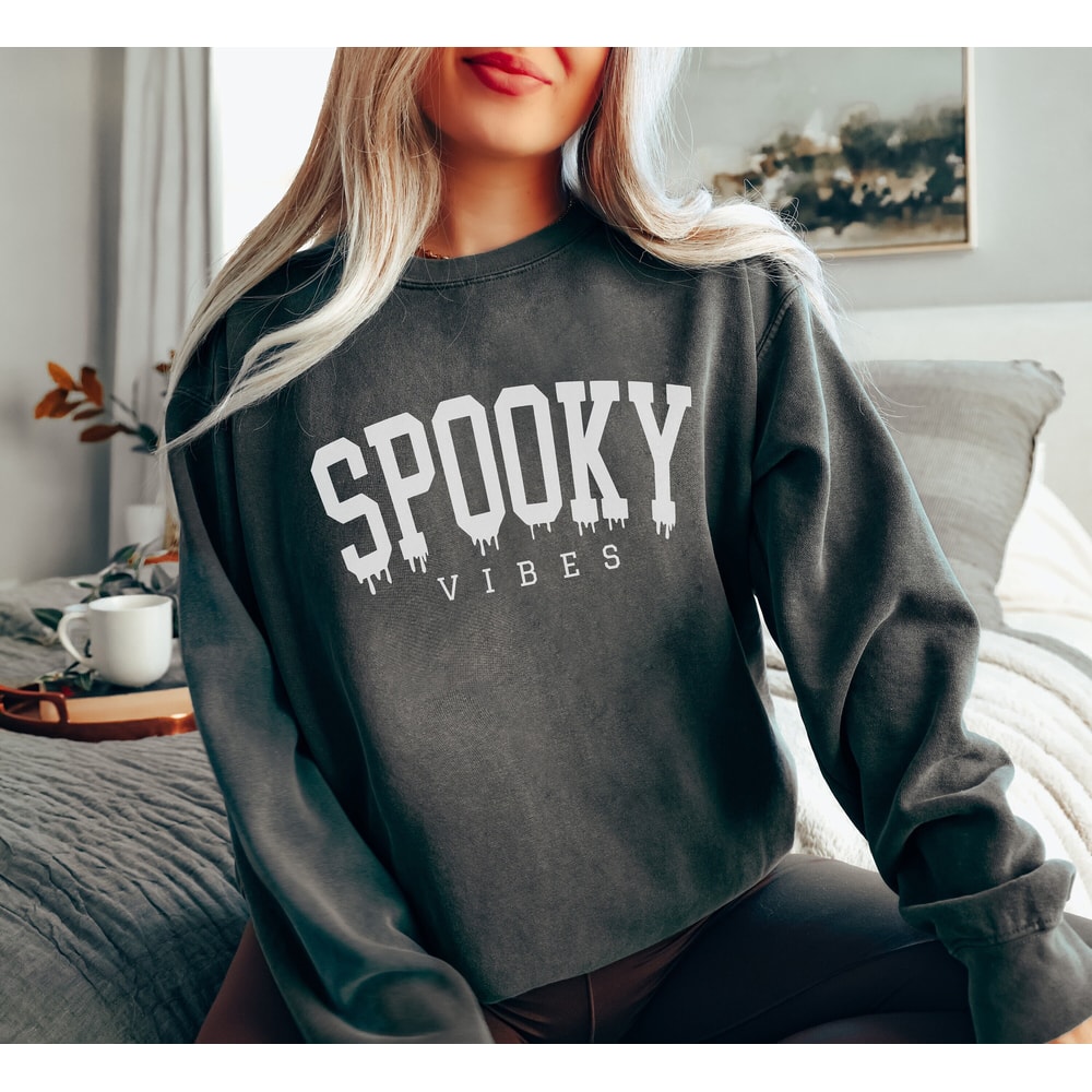 Comfort ColorsĀ® Halloween Sweatshirt, Halloween Hoodie, Oversized, Spooky Vibes Sweatshirt, Womens Fall Sweatshirts.jpg