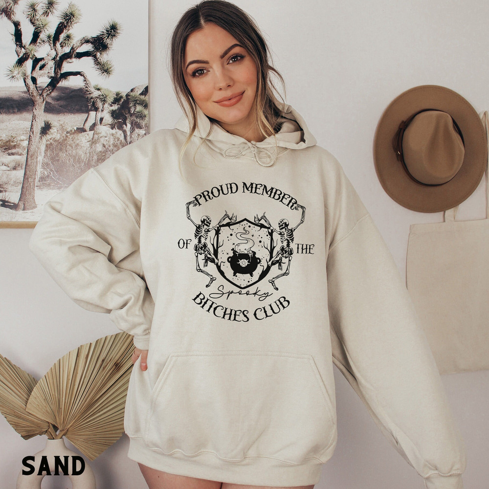 Funny Halloween Sweatshirt for Women, Dancing Skeletons Witch Hoodie, Spooky Girls Aesthetic Crewneck, Halloween Gift for Her.jpg