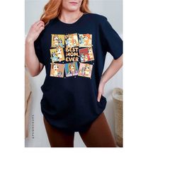 bluey mum t-shirt | bluey mum shirts | chilli heeler shirts | bluey chilli heeler shirt | bluey mum gift | bluey best mo