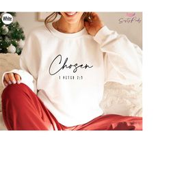 chosen 1 peter 2:9 shirt, chosen shirt, christian shirt, christian shirt for women, christian apparel, christian clothin