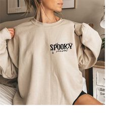 spooky season sweatshirt,halloween vibes hoodie,autumn tshirt,pumpkin t-shirt,spooky vibes apparel,halloween party shirt