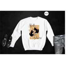 fox cottage shirt, hello autumn shirt, floral fox sweatshirt, autumn sweatshirt, forest t shirt, forest animal tee, boho