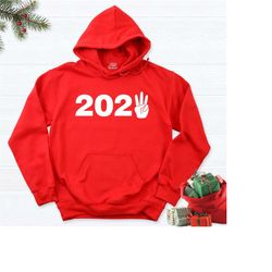 2023 hoodie, happy new year hoodie, hand sign new year sweatshirt, new year hoodie, christmas gift, holiday shirt, hello