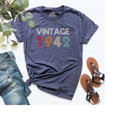 80th birthday t-shirt, vintage shirt, man birthday gift shirt, 80th birthday gift tee, dad birthday gift shirt, grandpa