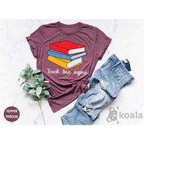 teach love inspire shirt, teacher shirts, teacher appreciation, best teacher ever, preschool teacher , gifts for teacher