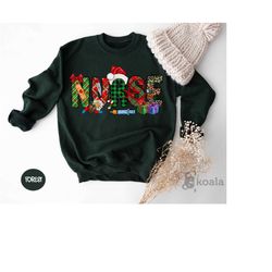 christmas nursing sweatshirt, nursing school sweatshirt, nurse christmas sweatshirt, christmas sweatshirt, nurse sweatsh