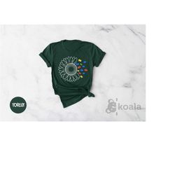 autism flower shirt, autism shirt, autism awareness, be kind puzzle shirt, puzzle pieces shirt, autism month shirt, auti