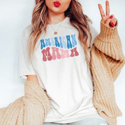 4th of july shirts for women, womens 4th of july t shirt, american mama tee, 4th of july tee, july 4th shirts, boho 4th