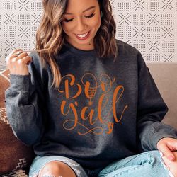 boo yall halloween crew neck sweatshirt southern halloween sweatshirt funny halloween sweatshirt halloween sweatshirt