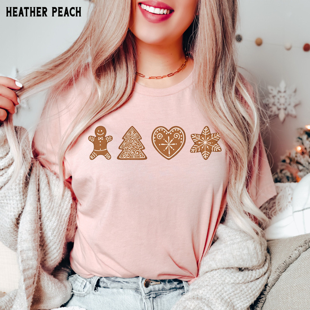 Christmas Shirt for Women, Gingerbread Cookies Shirt, Christmas TShirt, Baking Crew Matching Holiday Group Shirts, Christmas Baking Gift.jpg